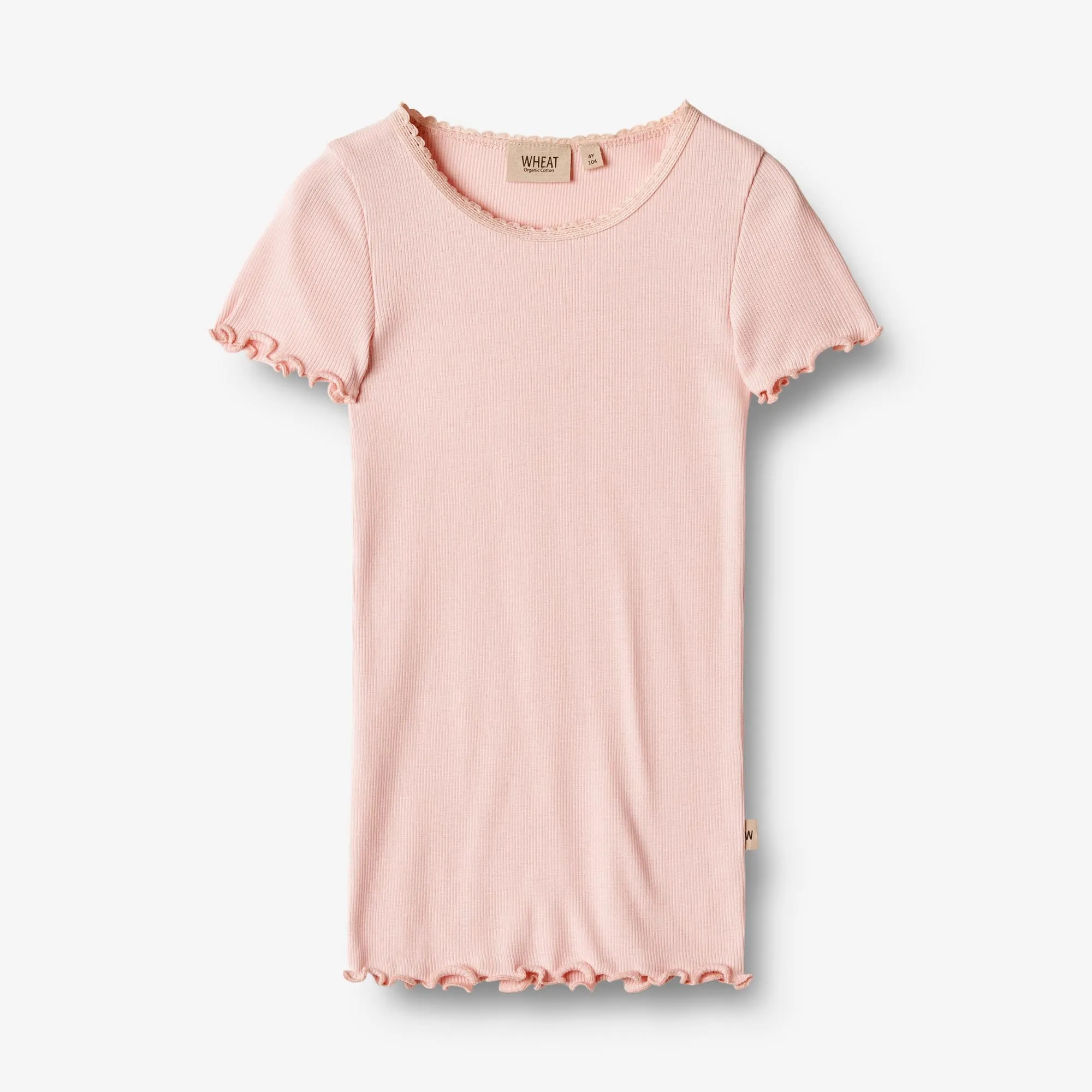 Rib T-Shirt S/S Katie - rose ballet