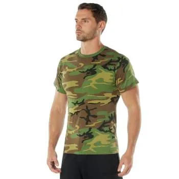 Rothco Camo T-Shirt / Woodland Camo