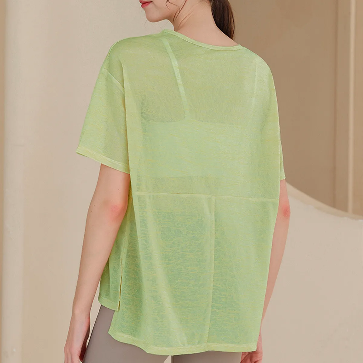 Short Sleeve Yoga Pullover