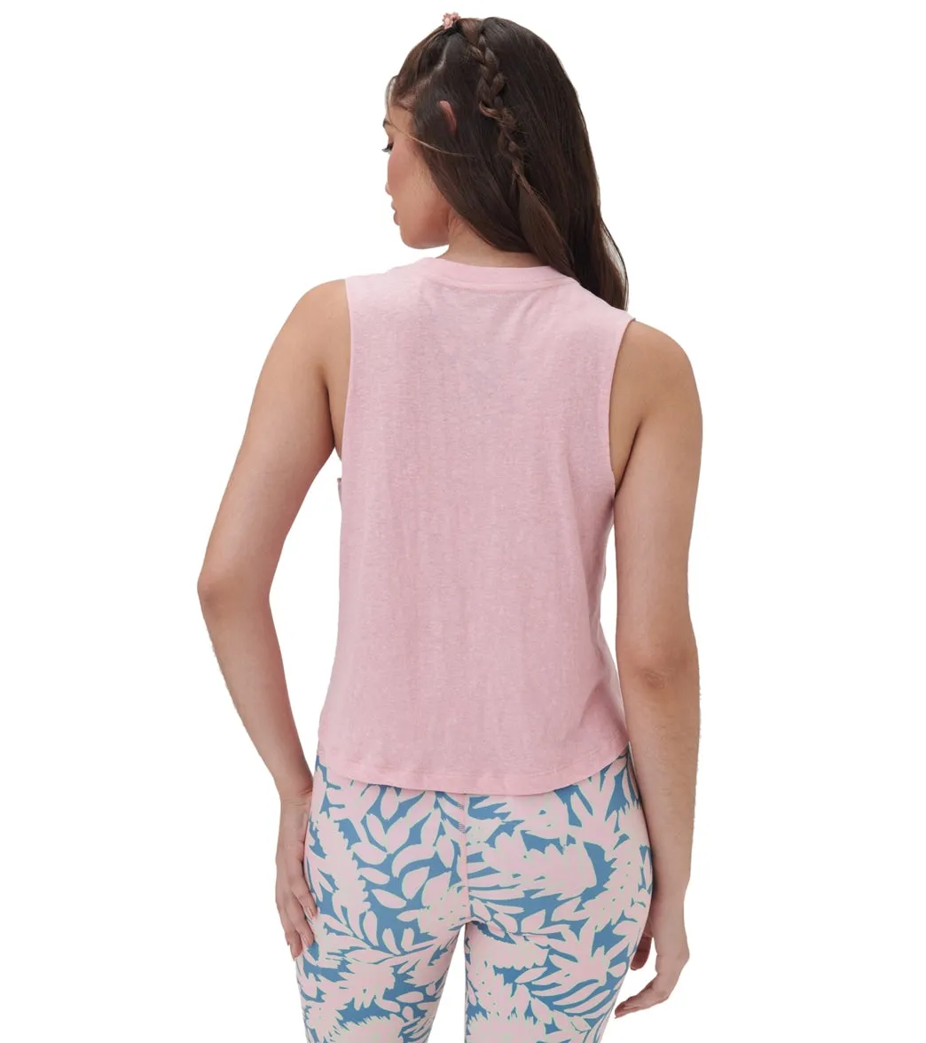 Spiritual Gangster Namaste Crop Tank