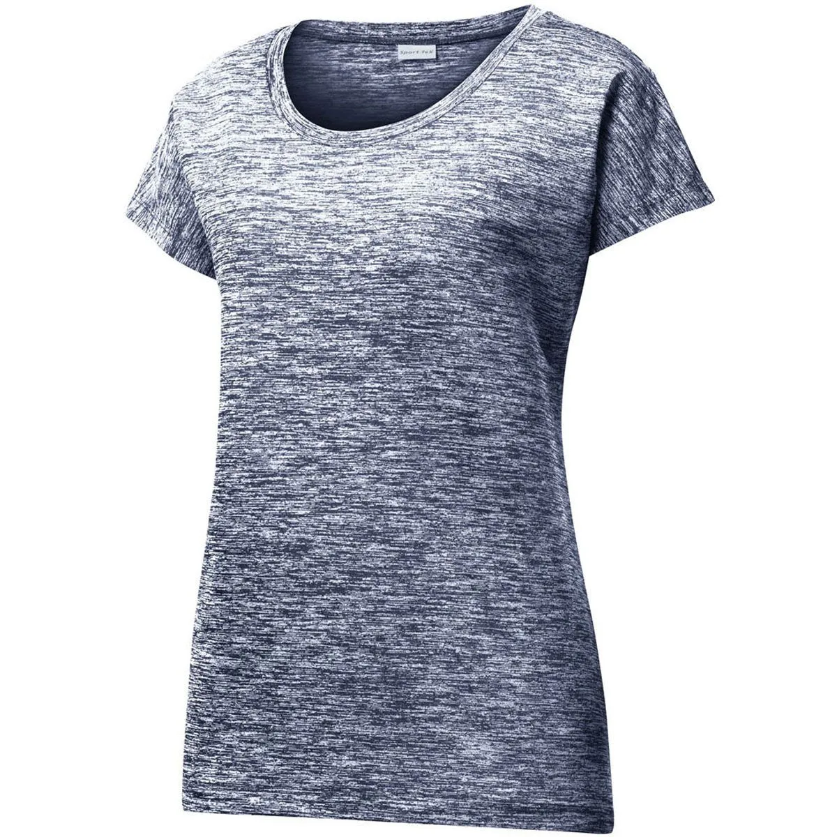 Sport-Tek Women's True Navy Electric PosiCharge Electric Heather Sporty Tee