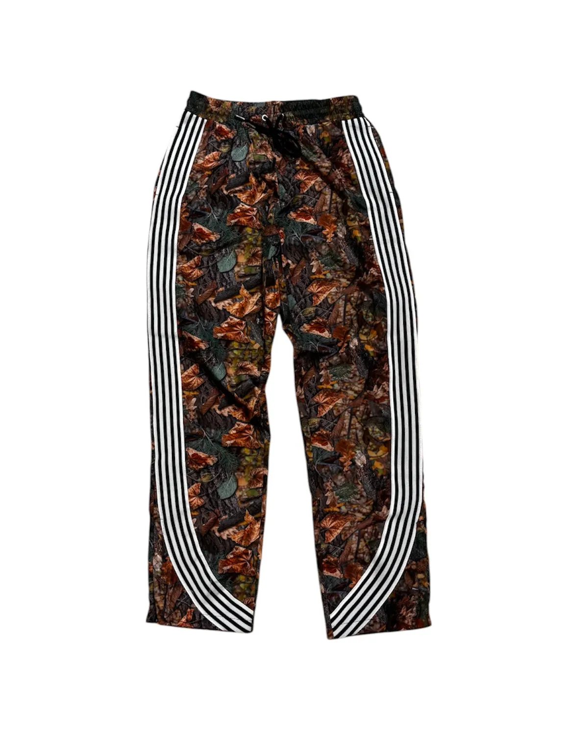 Striped Nylon Relax Pants