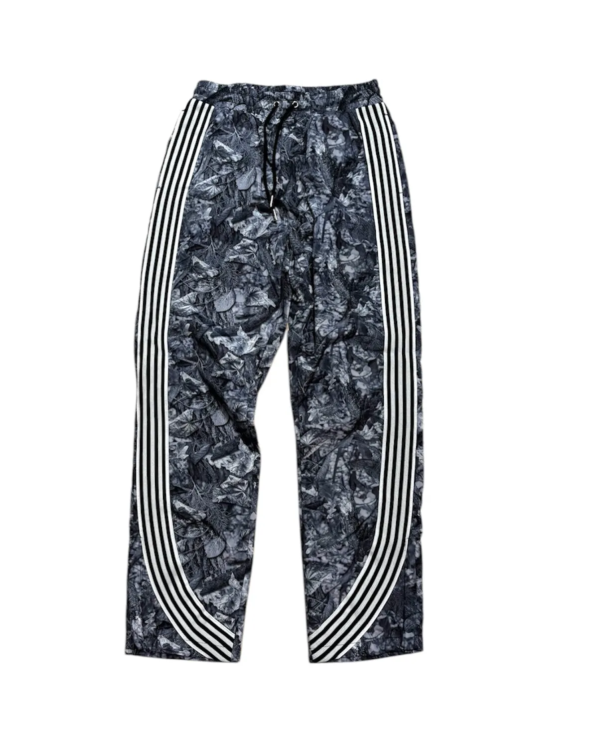 Striped Nylon Relax Pants