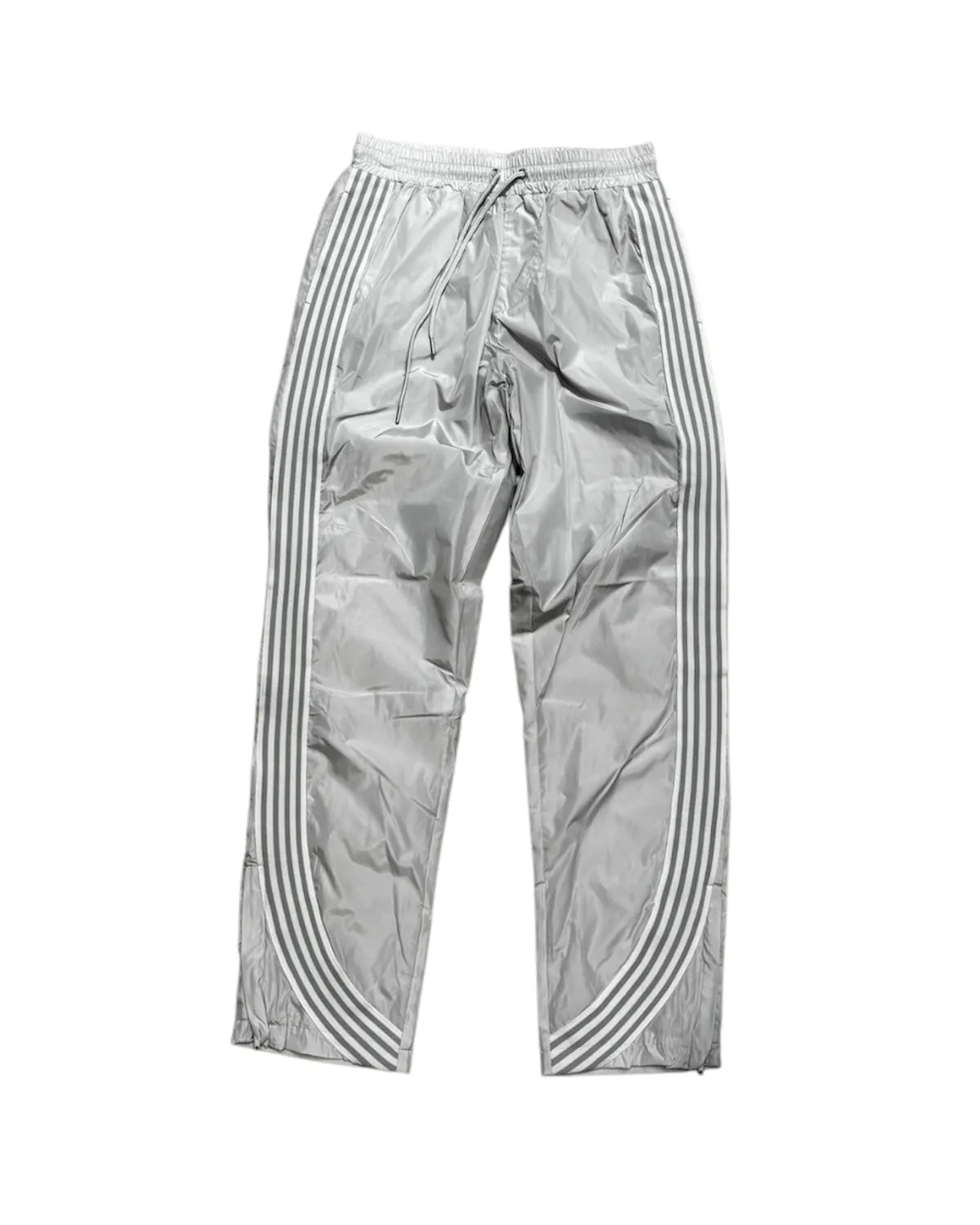 Striped Nylon Relax Pants