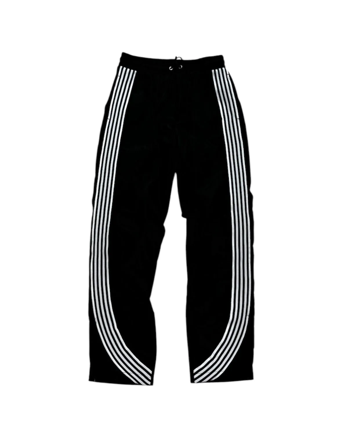 Striped Nylon Relax Pants