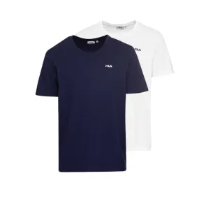 T-Shirt Set Brod Tee - White/Blue