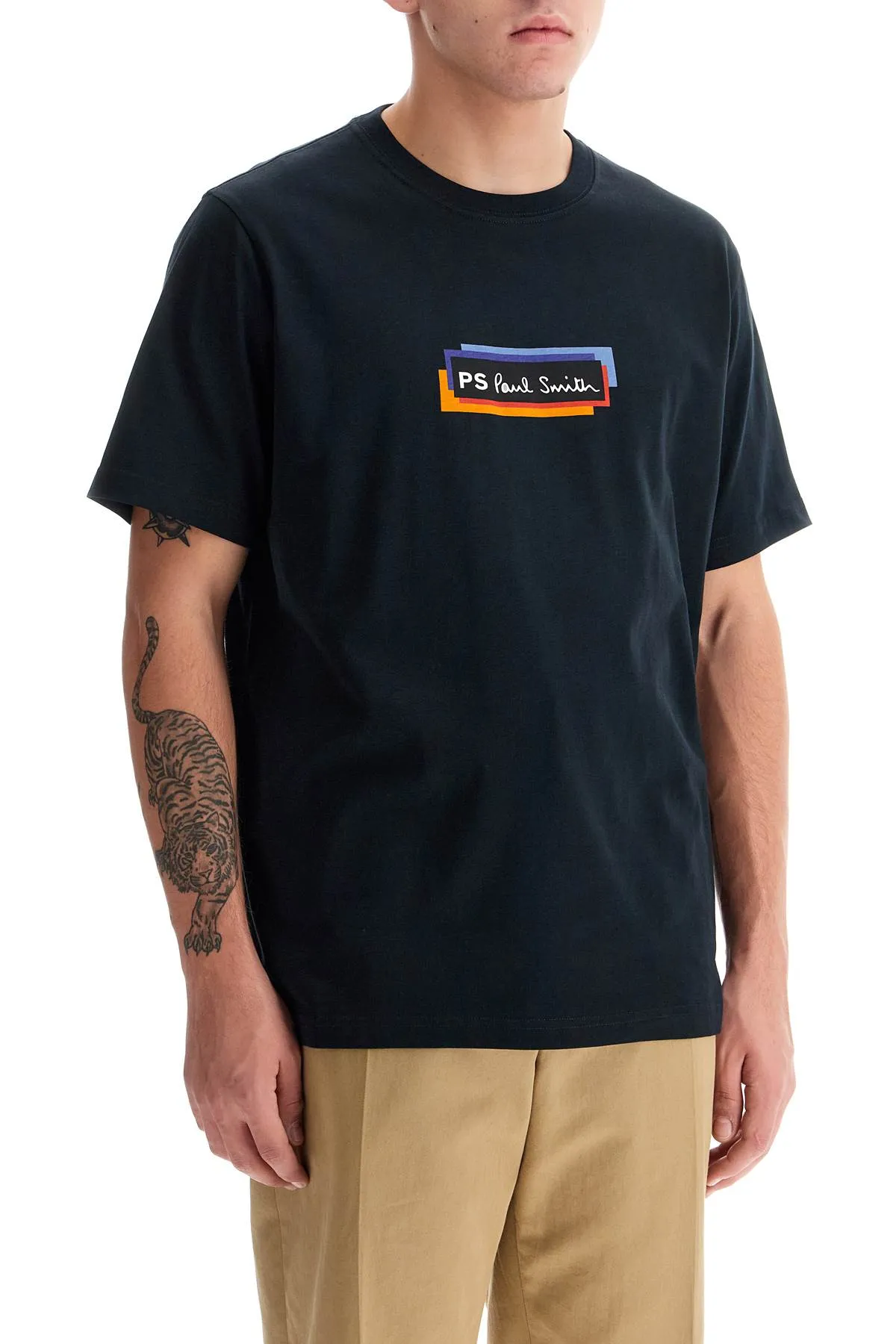 t-shirt with logo print M2R 011R NP4808 VERY DARK NAVY