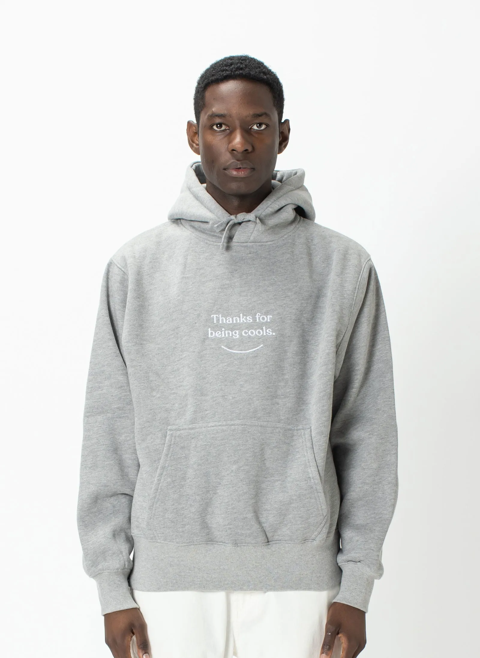 Thanks Hood Grey Melange