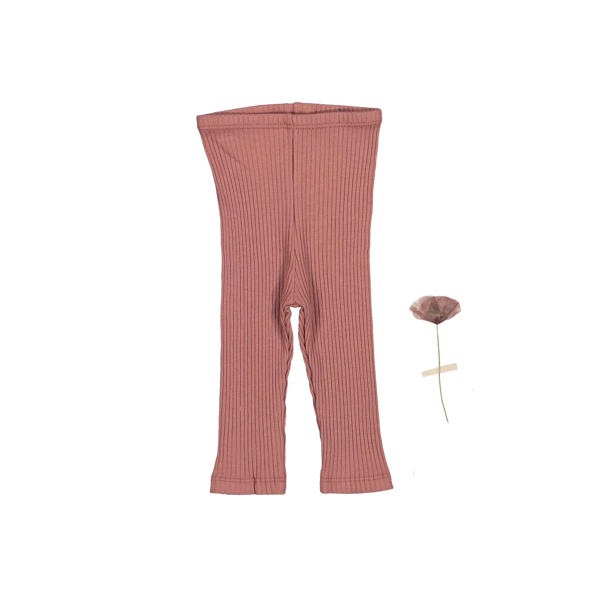 The Legging - Rosewood Ribbed