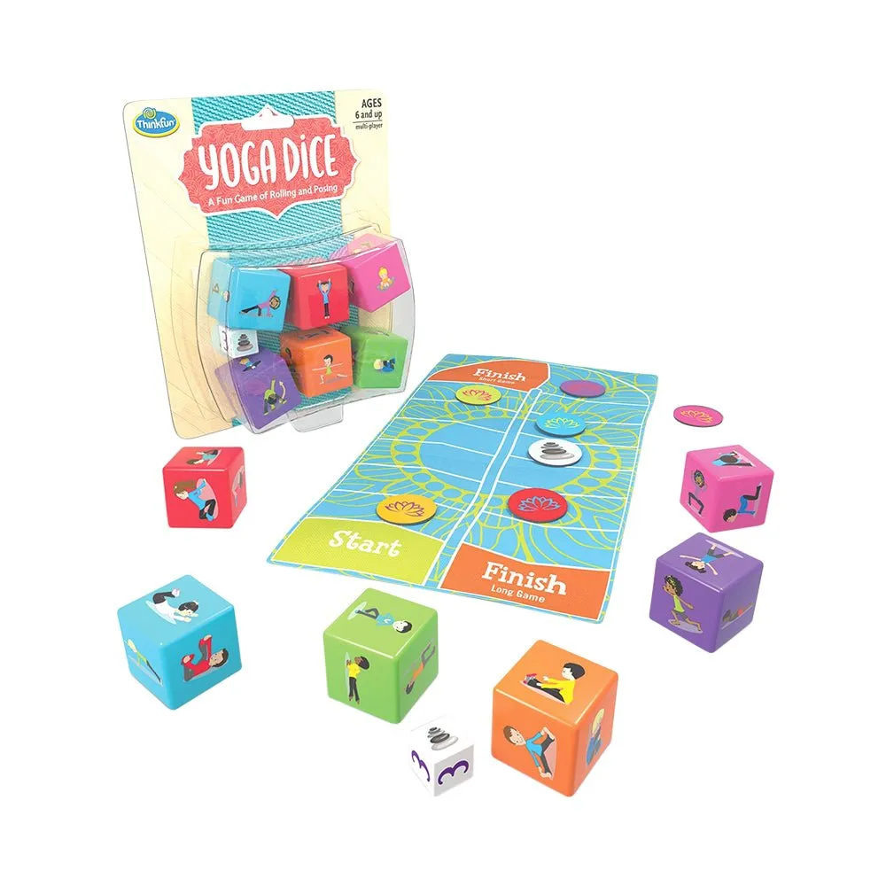 ThinkFun Yoga Dice
