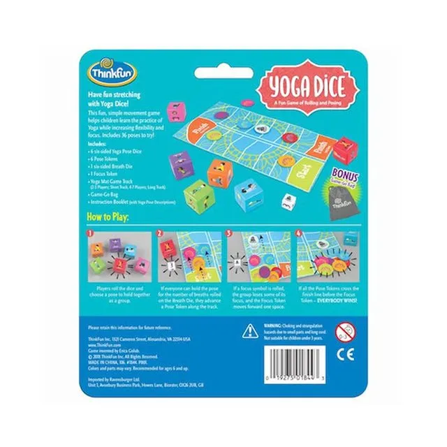 ThinkFun Yoga Dice