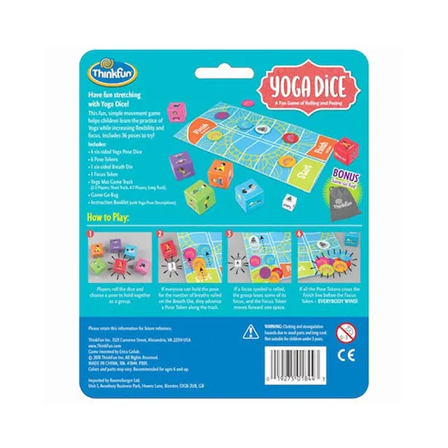 ThinkFun Yoga Dice