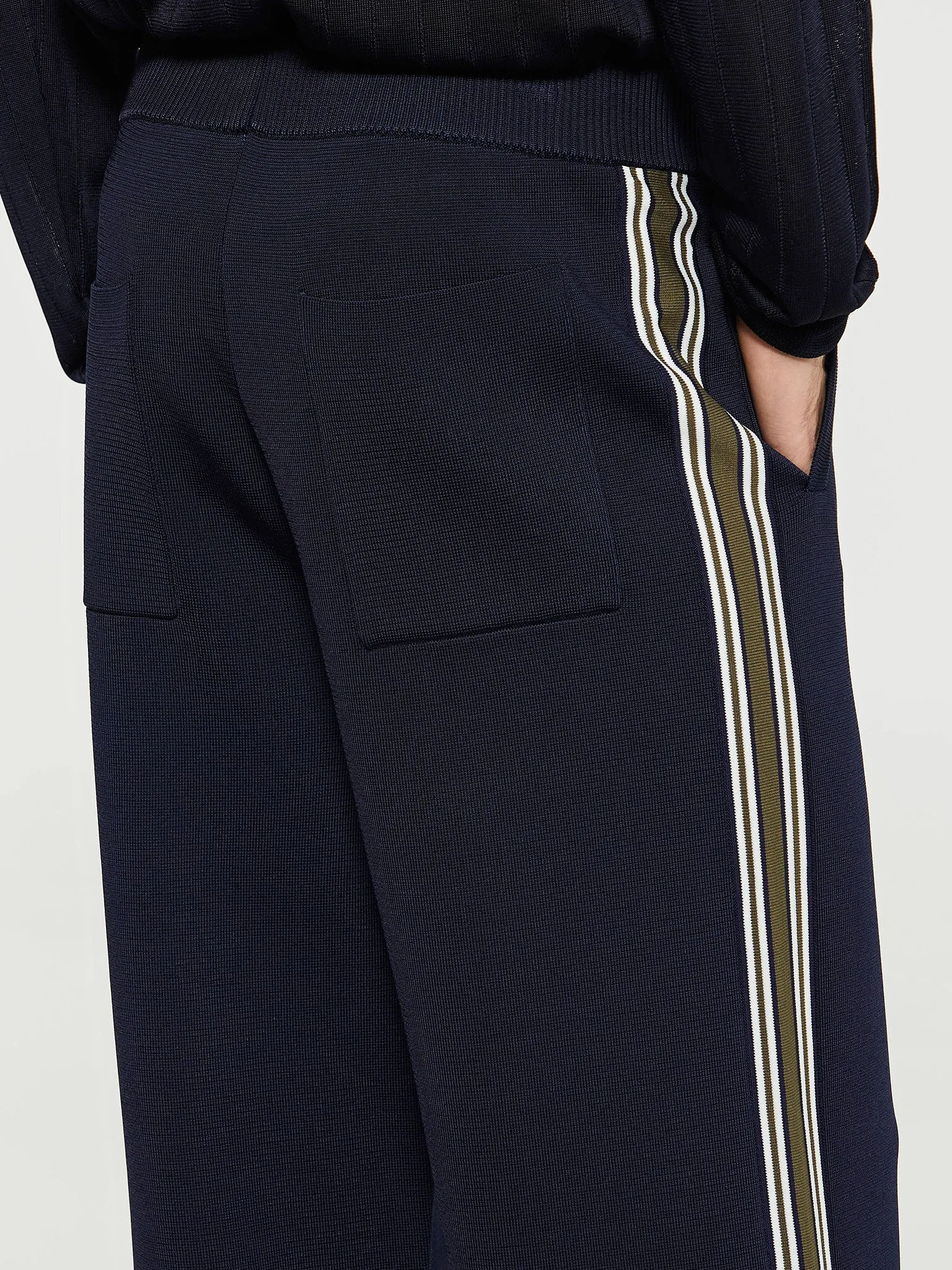 Tide Track Pants in Navy