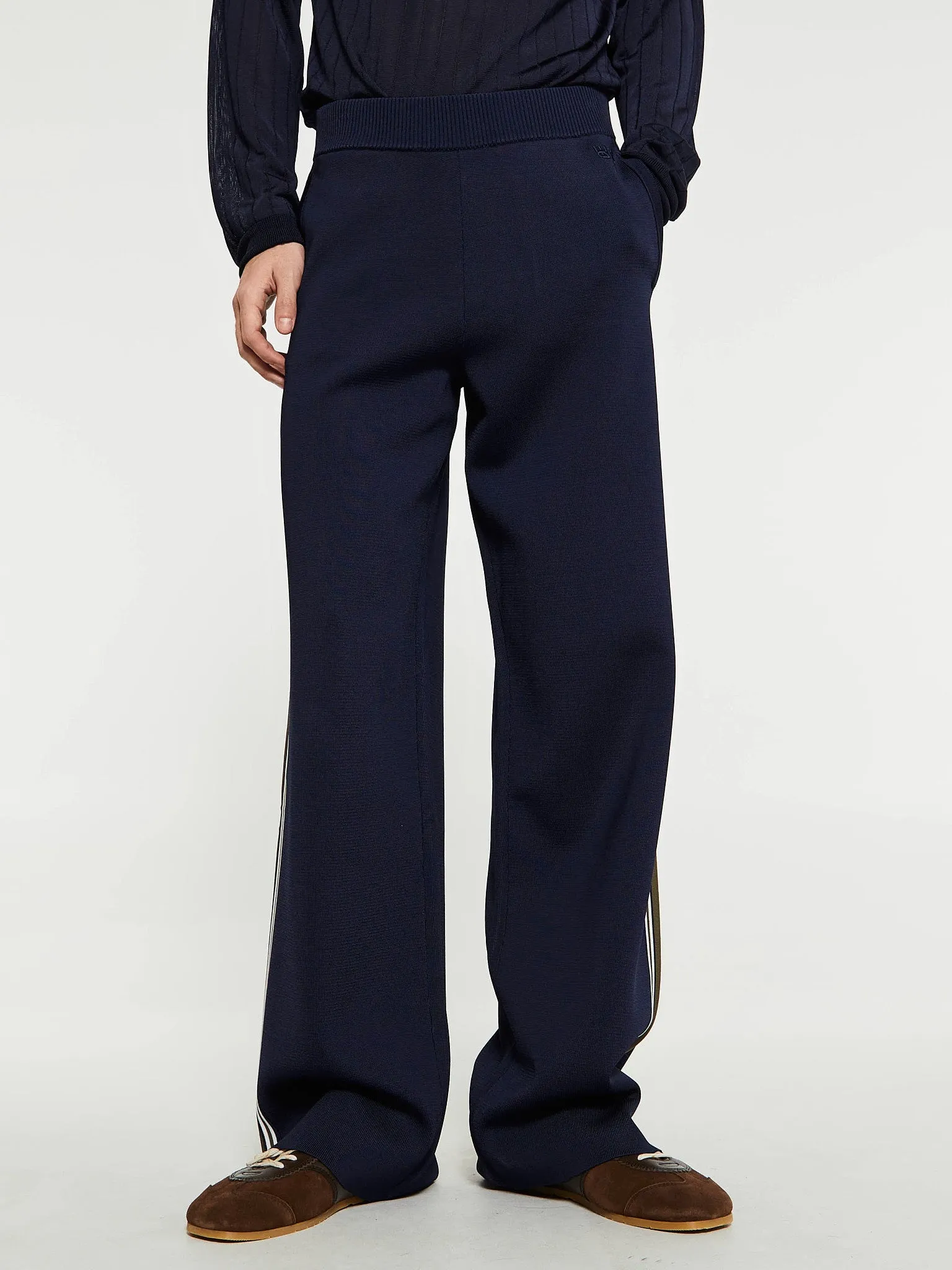 Tide Track Pants in Navy