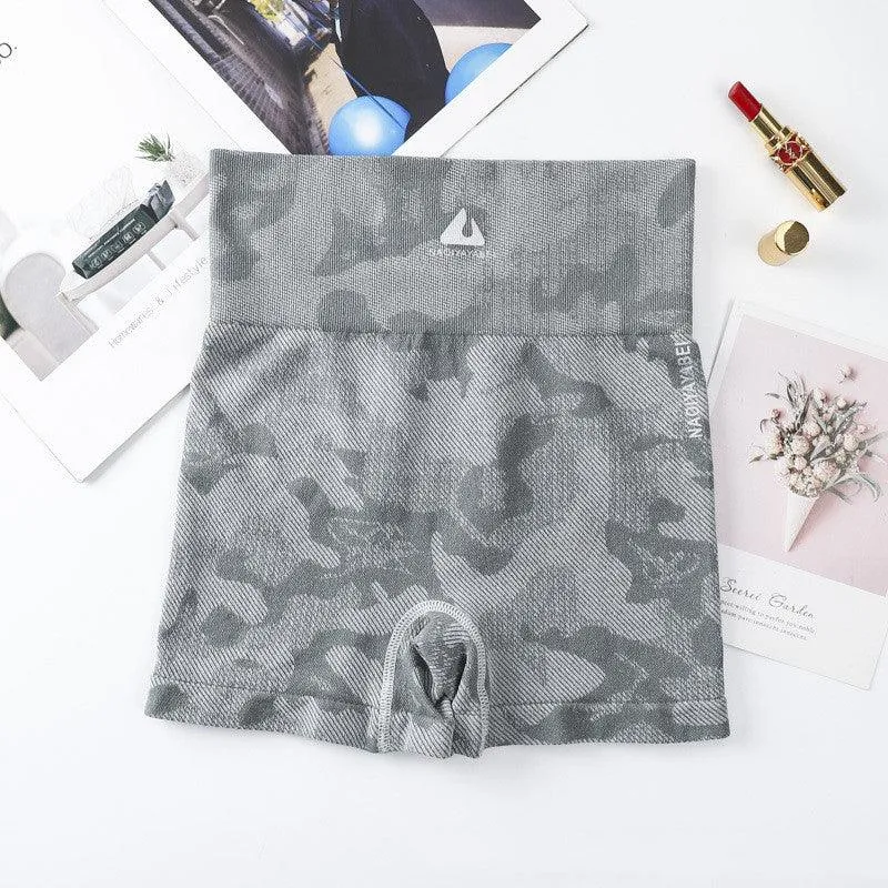 Tie Dye Shorts - Print Gym Yoga Shorts for Soft Workout & Running