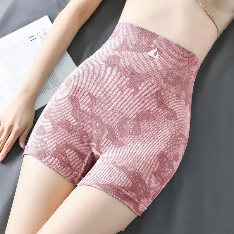 Tie Dye Shorts - Print Gym Yoga Shorts for Soft Workout & Running