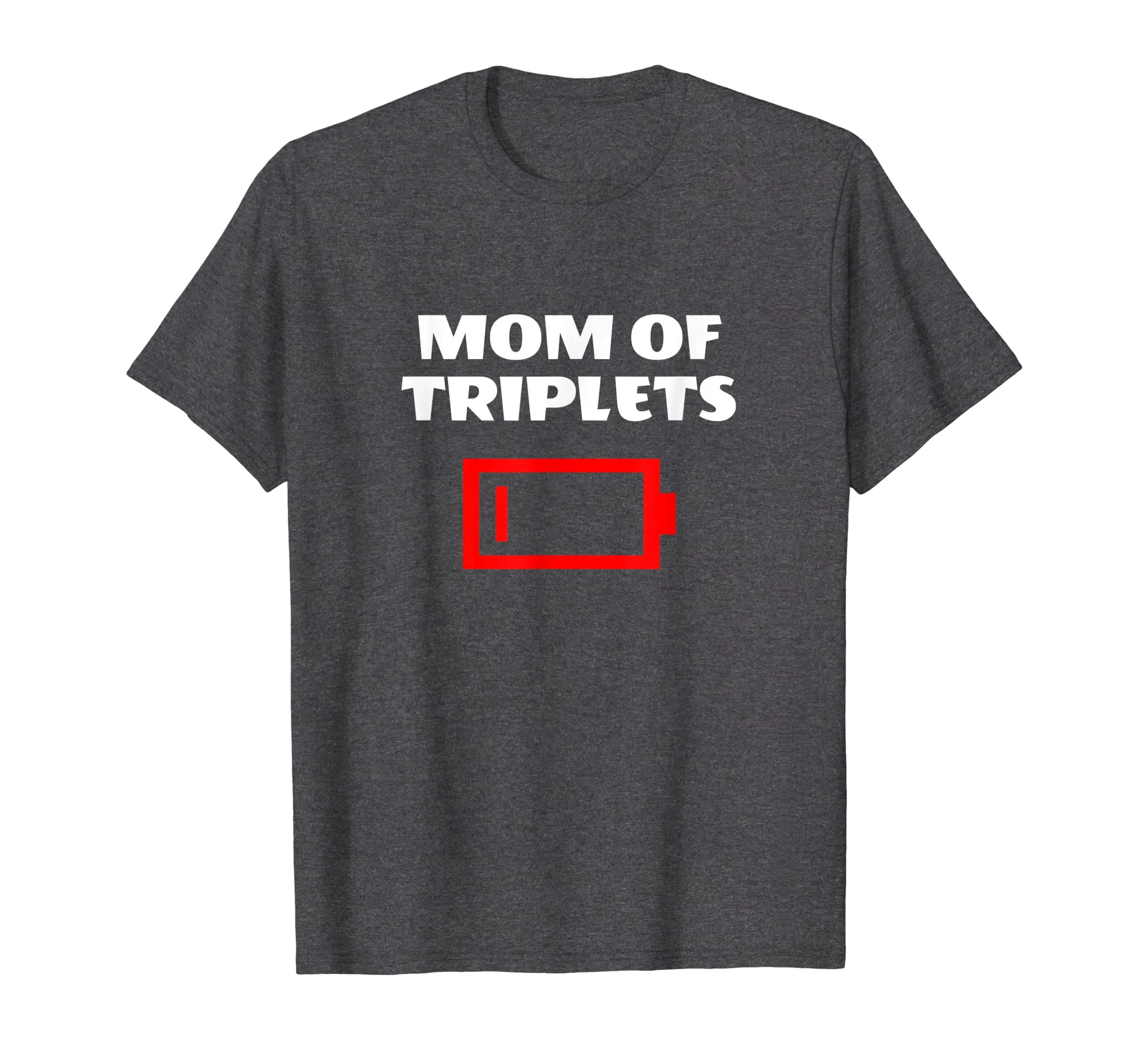 Tired Mom Of Triplets Mother Funny Mother's Day Gift T Shirt