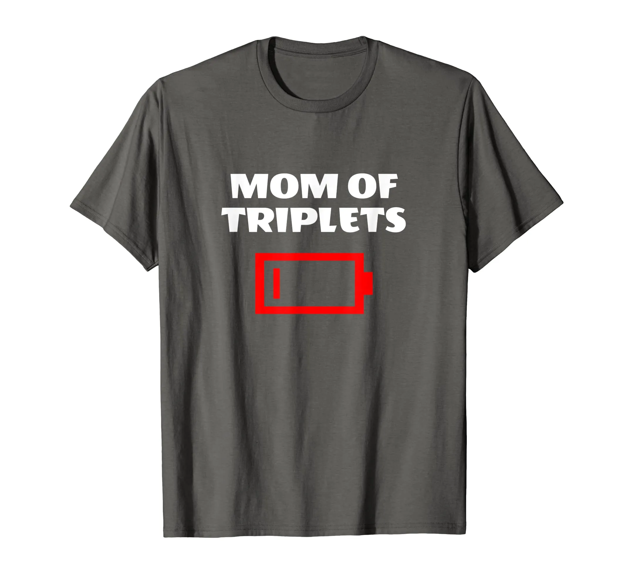 Tired Mom Of Triplets Mother Funny Mother's Day Gift T Shirt