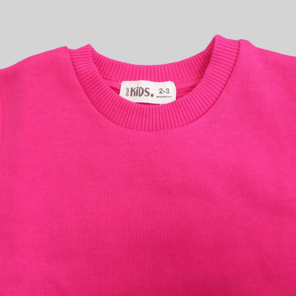 Unisex Fuchsia Sweatshirt