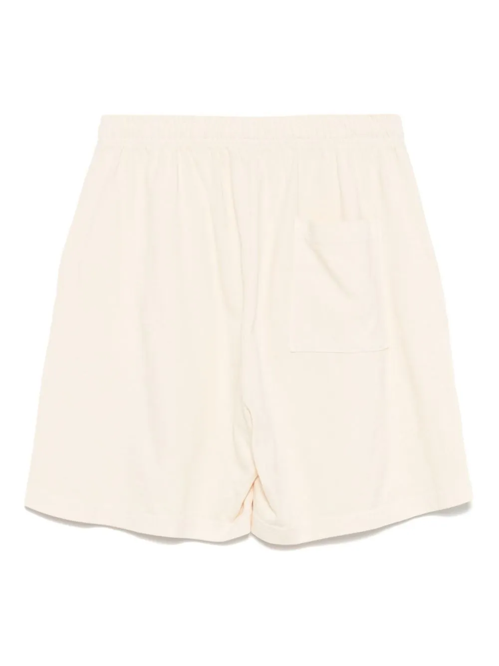 Varsity Crest-print track shorts