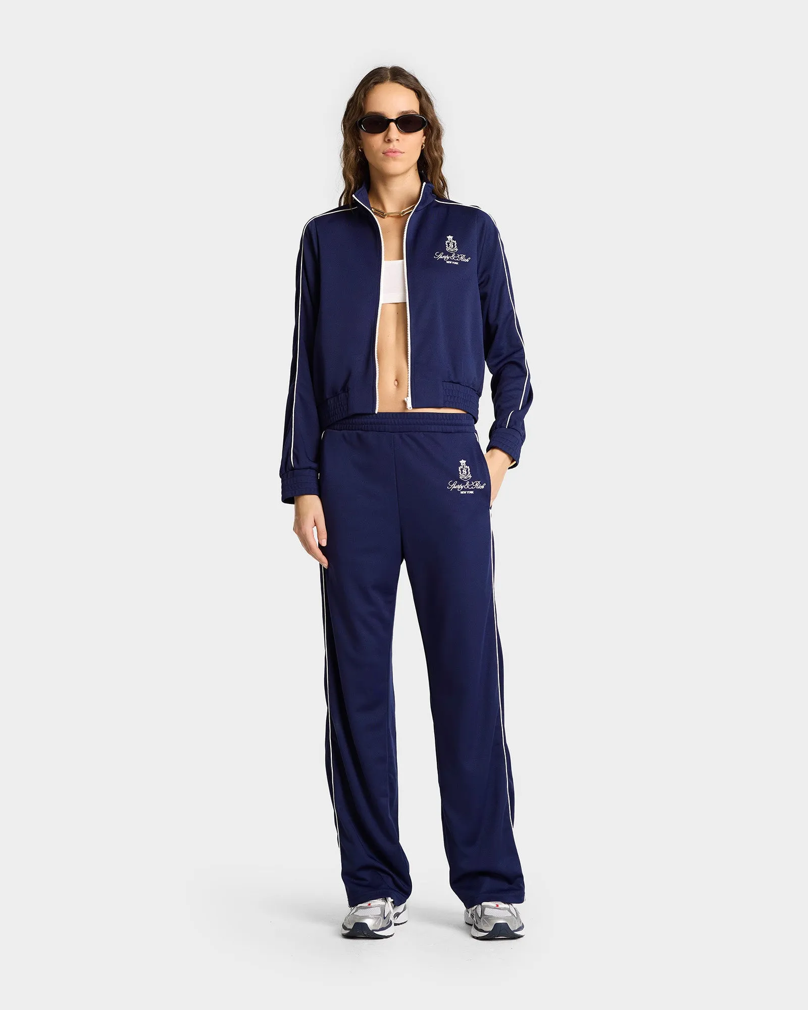 Vendome Track Pant - Navy/White