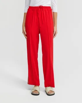 Violet Contrast Stripe Pants