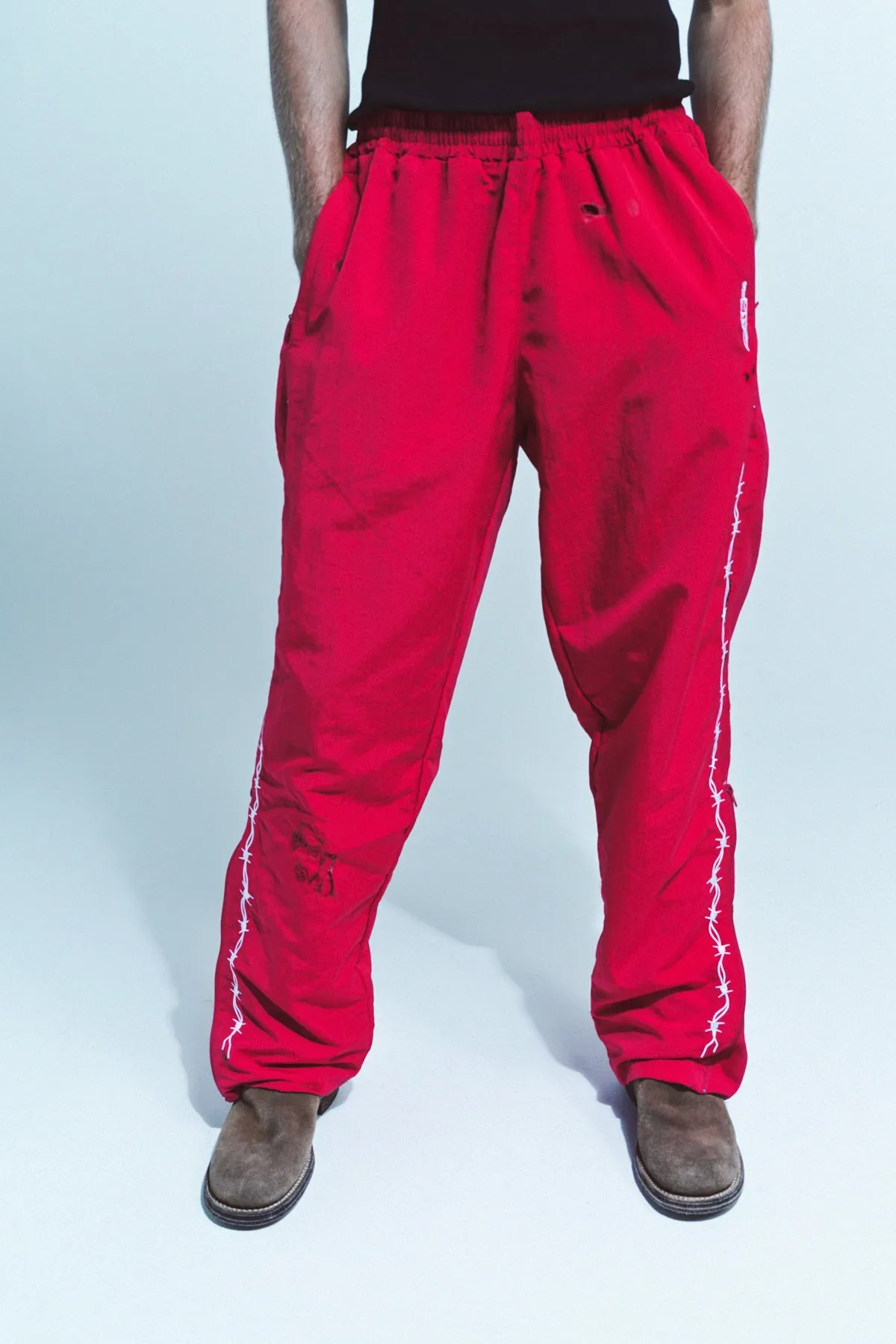 WARREN LOTAS | NYLON TRACK PANTS