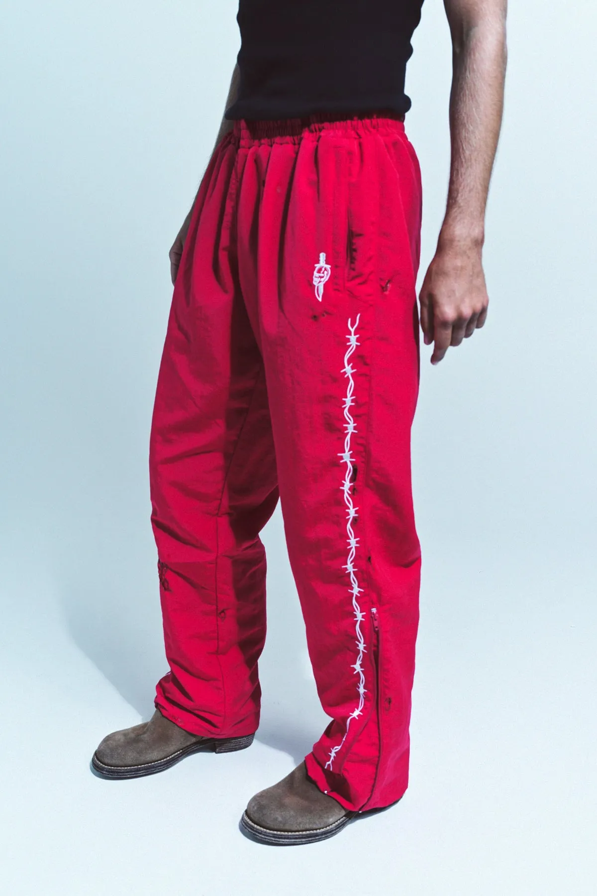 WARREN LOTAS | NYLON TRACK PANTS