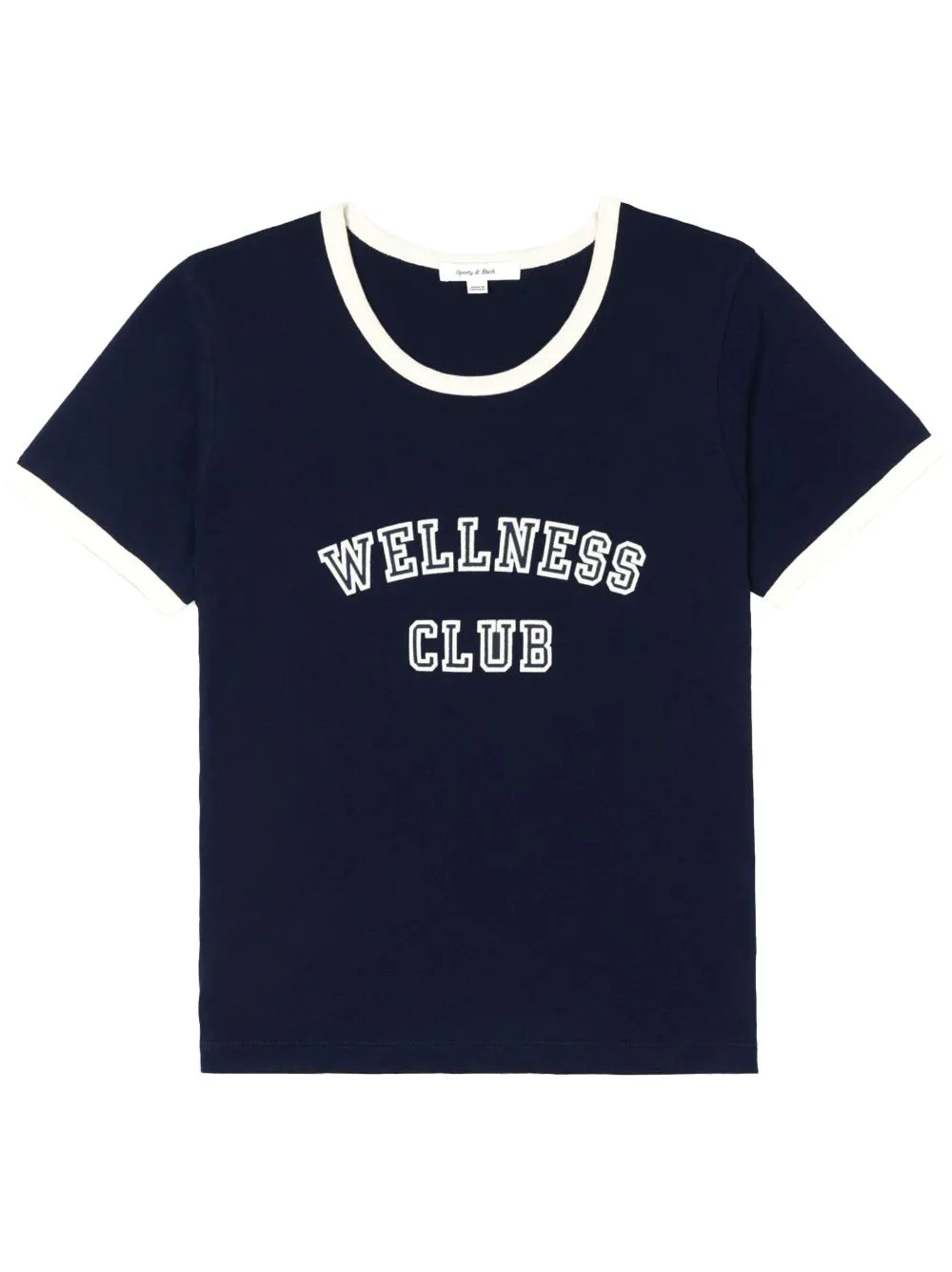Wellness Club motif-print T-shirt