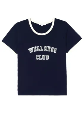 Wellness Club motif-print T-shirt