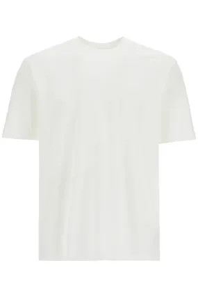 white cotton t-shirt with wide neckline JD9829 WHITE