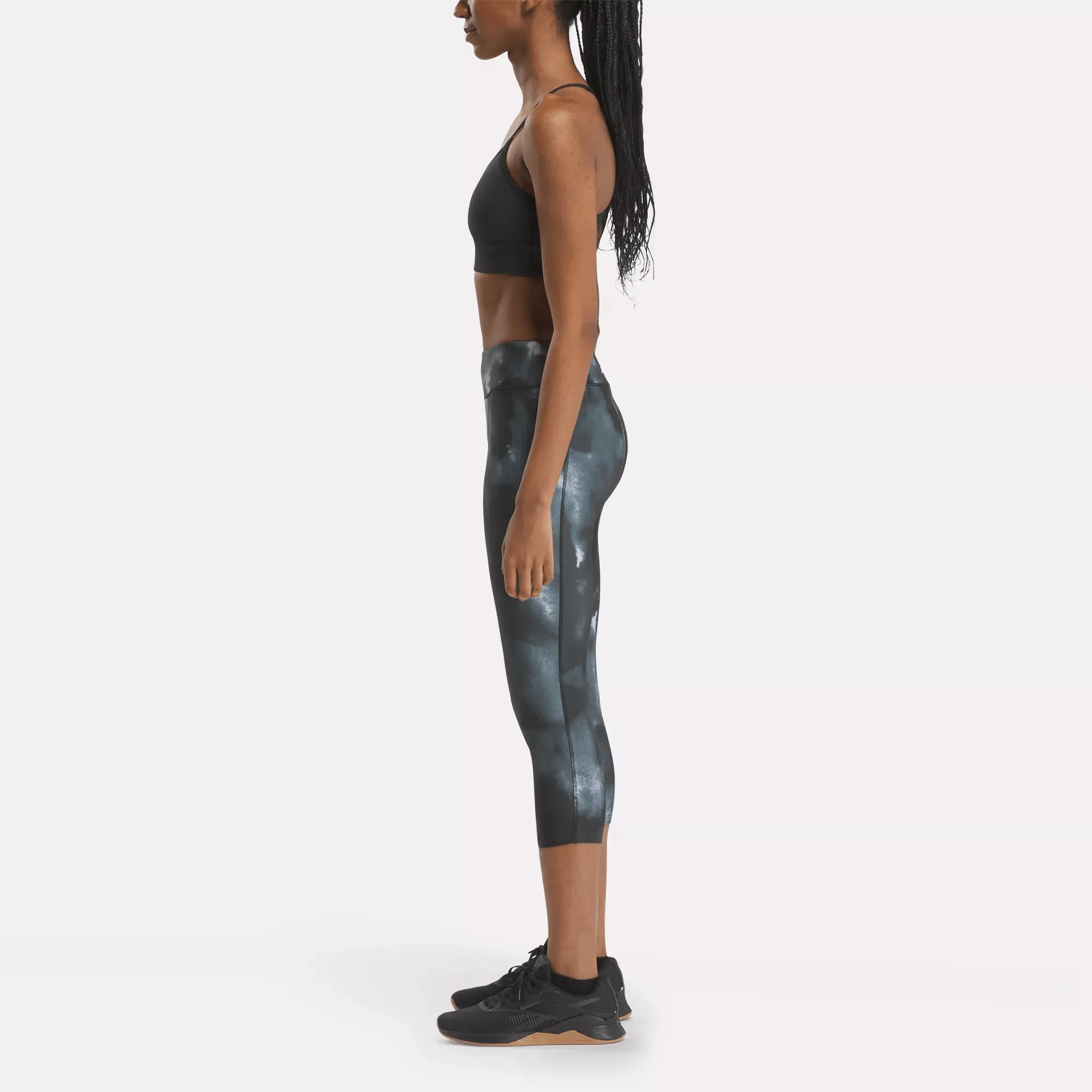 Women's ID Train Allover Print Capri Leggings