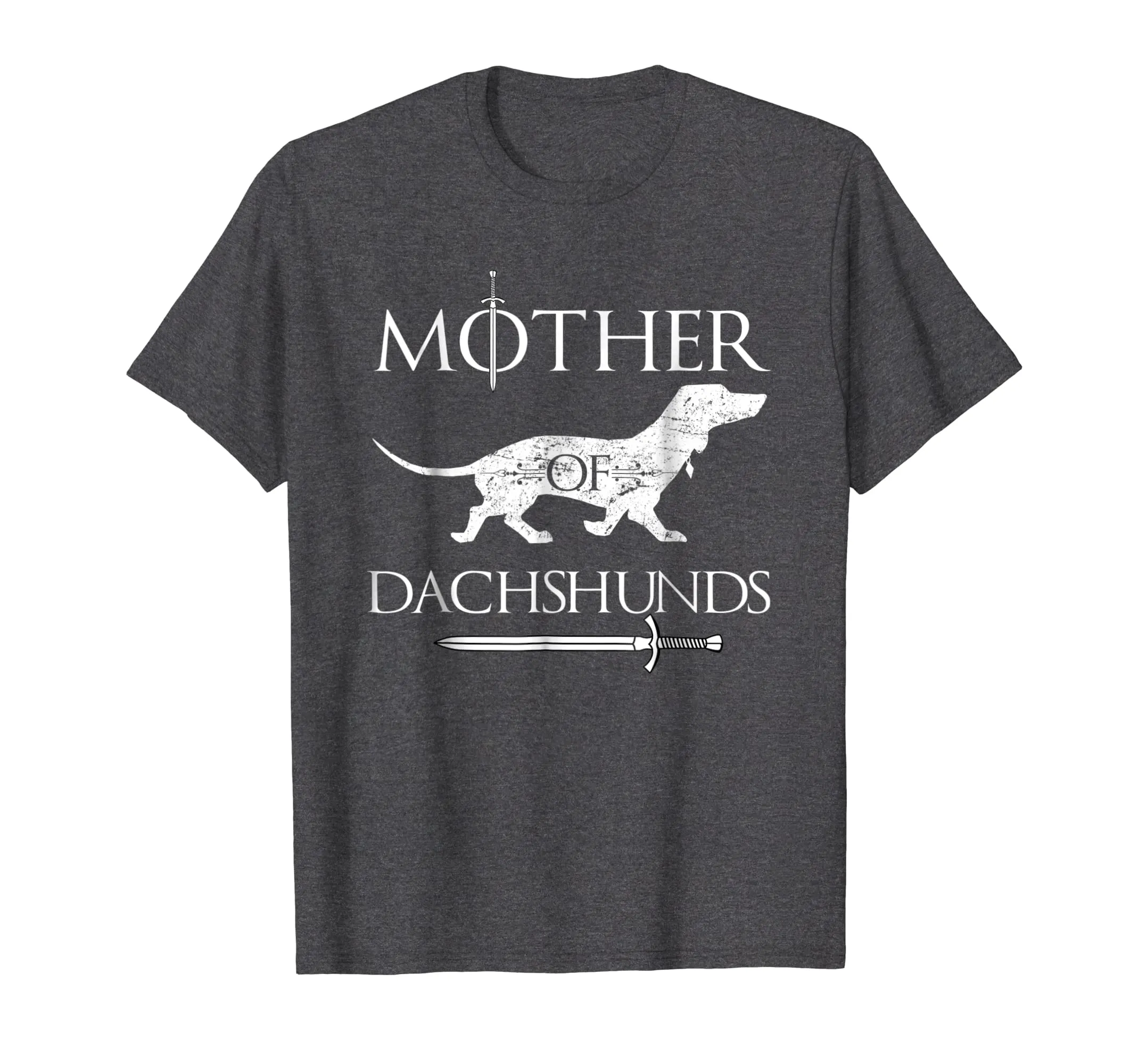 Womens Mother of Dachshunds Cute Dog Parent T-Shirt Gift