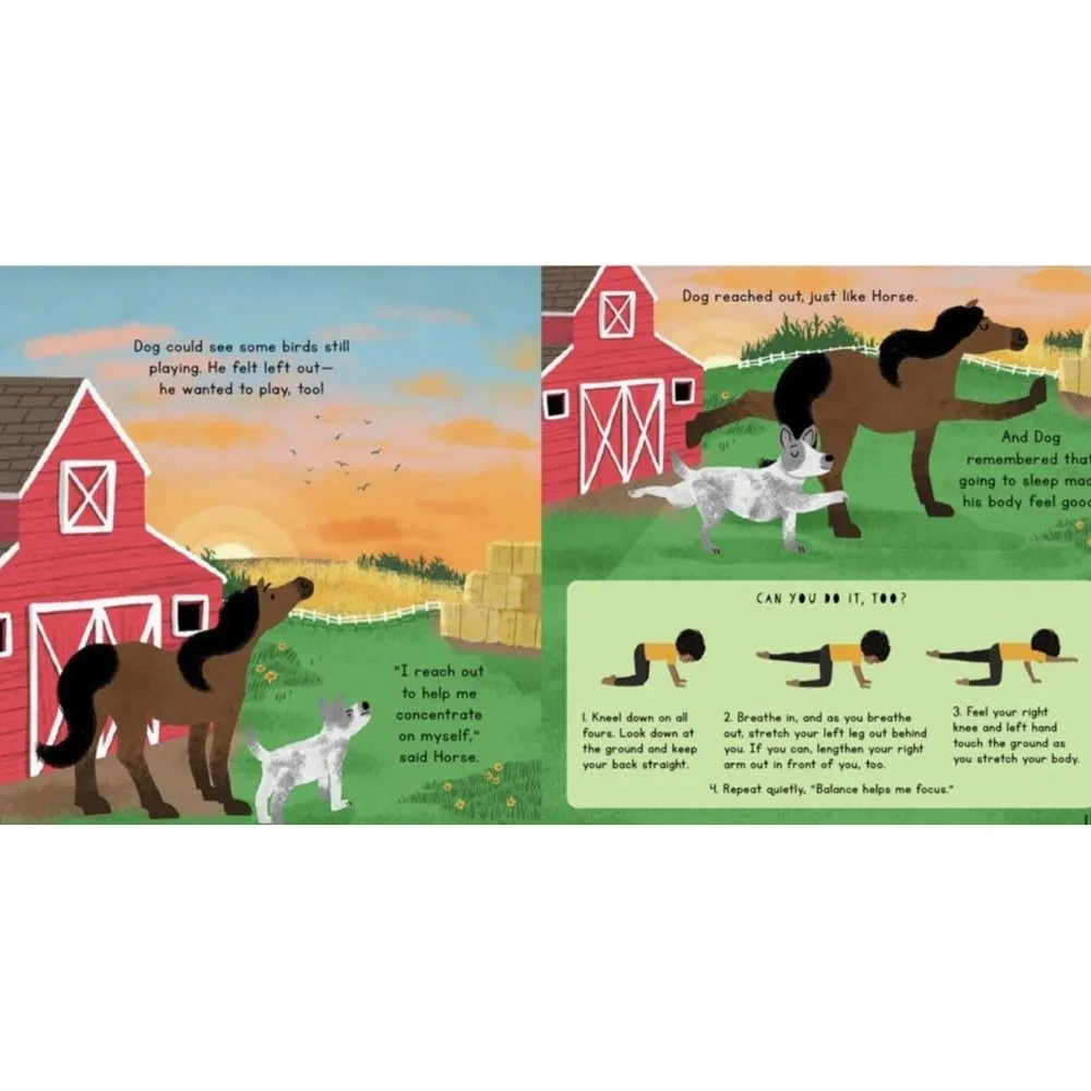 Yoga Animals on the Farm Book