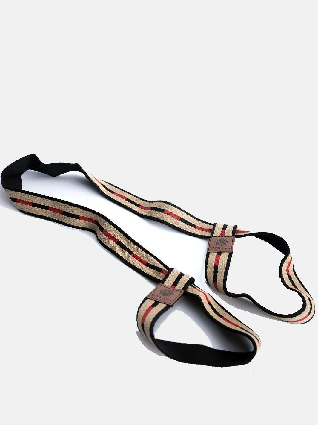 Yoga Mat Carry Strap Black Brown Red